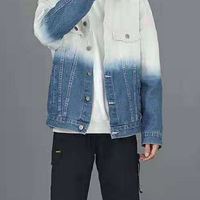 OEM Veste en jean pour femmes Vêtements décontractés pour femmes Veste d'automne Manteau boutonné en jean Veste en jean oversize pour femmes