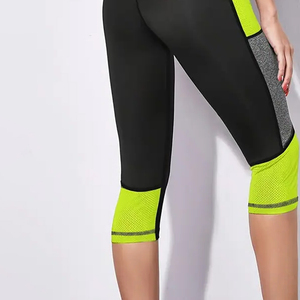 Leggings Capri pour Femmes, Nouveau Design, Taille Haute, Fitness, Course à Pied, Nouvelle Mode, Couleur Unie, Service OEM - Product Image 3