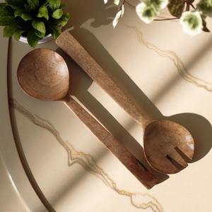 Cuchara de Sopa de Madera Hecha a Mano de Alta Calidad, Tamaño Personalizado, Resistente, Sostenible, Degradable, de Grado Alimenticio, Herramienta de Cocina para Fiestas y Hogar - Product Image 3