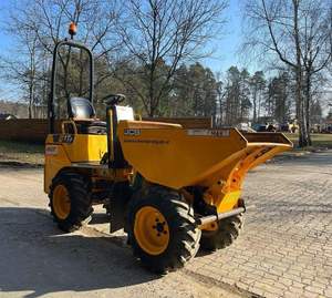 Mini-dumper basculant de 1 tonne de qualité supérieure 2024 JCB HTD-5 avec chargeur frontal |   Équipement de chantier à vendre - Product Image 2