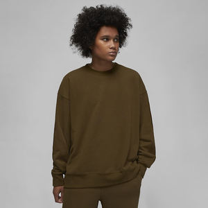 Sweat-shirt à capuche oversize pour femme en gros, polaire d'hiver, logo personnalisé, manches longues, respirant, anti-boulochage - Product Image 1