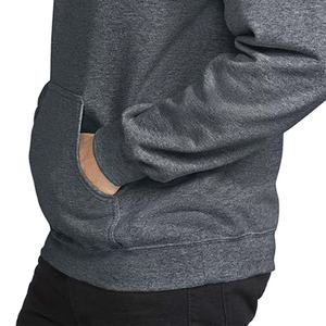 Sudaderas con capucha cálidas de invierno informales de alta calidad El mejor material con logotipo personalizable y cuello con capucha de patrón sólido - Product Image 4