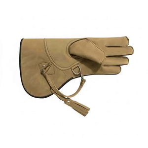 Guantes de Cetrería de Alta Calidad con Logotipo Personalizado, de Cuero Premium, para el Manejo de Halcón, Águila y Aves, Equipo de Caza al Aire Libre - Product Image 3