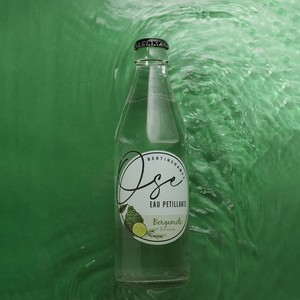 BIO Agua con gas Botella con sabor 33cl Ose Bergamota Romero Herbáceo Floral Refrescante Bebidas saludables Eau Petillante - Product Image 2