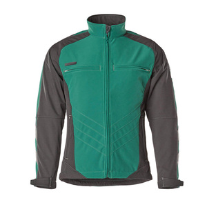 Veste Softshell pour homme, design personnalisé, coupe-vent, poches poitrine, veste utilitaire de travail, vente en gros, directement de l'usine, vestes Softshell - Product Image 2