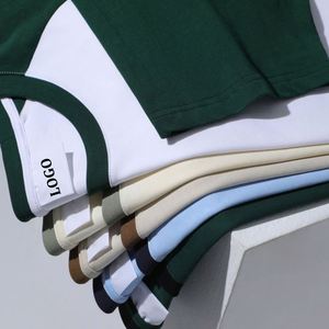 Venta al por mayor de impresión personalizada su logotipo 1 Color Logo Patchwork camiseta raglán béisbol camiseta - Product Image 3