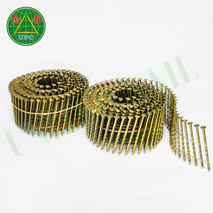 ตะปูม้วนเหล็กคาร์บอนพร้อมหัวตาหมากรุกแบบก้านเรียบสำหรับผลิตพาเลท - Product Image 4