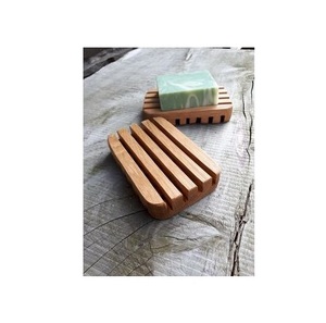 Jabonera de madera de lujo con estilo para baño, bandeja de jabonera de diseño moderno, accesorio perfecto para baño o cocina - Product Image 2