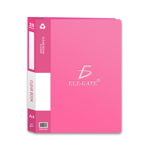 ซองใส่เอกสาร/แฟ้มพลาสติกสี ขนาด A4 พิมพ์โลโก้ได้ วัสดุ PP สำหรับสำนักงาน พร้อมแผ่นป้ายชื่อและลวดลาย - Product Image 2