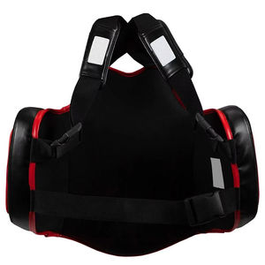 Protège-poitrine de boxe en cuir véritable de qualité supérieure, nouvelle arrivée, entraînement de combat de kick-boxing, protection corporelle, protège-poitrine pour hommes - Product Image 2