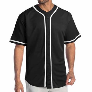Custom Breathable Short Sleeve Baseball Jersey Personalized Uniform Shirts Stitched Printed Name Numbers Sports for <b>Men</b> Women - Product Image 1