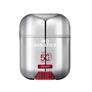 Nouveau 4-en-1 Bio Sunscreen Stick Pro Antioxydant, Protection UV, Blanchiment et Éclaircissant Convient aux Soins de la Peau du Visage et du Corps
