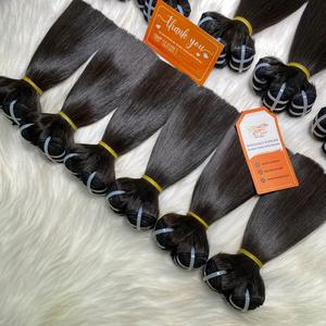Vente en gros d'extensions de cheveux humains vierges véritables droites vietnamiennes 100% brutes Double trame Remy Hair Grade - Product Image 6
