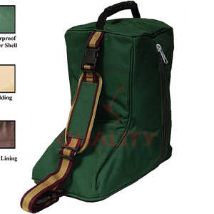 Bolsa para botas para jinetes con forro de malla transpirable Asas exteriores duraderas de fácil limpieza y bolsa adicional para elementos esenciales - Product Image 3