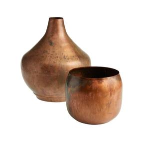 Maceta de hierro y metal de diseño moderno, tamaño y color personalizados, recién llegado, decoración del hogar, jarrón de suelo - Product Image 2