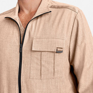 Cómodo peso ligero nuevo Diseño etiqueta privada mujeres Scrub chaqueta de calidad superior hombres Scrub chaqueta - Product Image 6