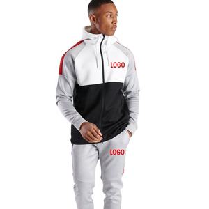 ชุดวอร์ม100% ตามสั่งวัสดุคอตตอนชุดฝึกและวิ่งจ๊อกกิ้งชุดกีฬาชุดแทร็คสูทสไตล์ดาราสำหรับอุตสาหกรรม - Product Image 4