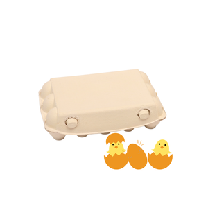 2024 New Arrival <b>Eco</b>-Friendly <b>Egg</b> Packaging Competitive Price 30-Cell <b>Egg</b> Tray Anti-Break Wholesale Compostable Pulp Tray - Product Image 1