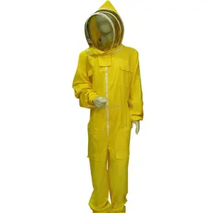 Traje de apicultura de cuerpo completo ventilado profesional, abrigo grueso antiabejas de seguridad, traje de apicultura, abeja y buen producto