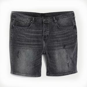 <b>Men's</b> Solid Distress Ripped Denim <b>Short</b> Casual Outdoor Summer Wear Button Closure <b>Knee</b> <b>Length</b> Quick Dry Eco-Friendly <b>Shorts</b> - Product Image 5