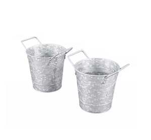 Macetas galvanizadas de forma y tamaño personalizados, macetas y macetas elegantes para uso en jardín doméstico a precio competitivo - Product Image 1