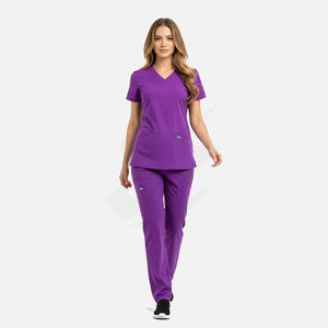 Ensemble d'uniformes pour infirmières professionnelles, blouses médicales, fabricant en gros OEM ODM - Product Image 5