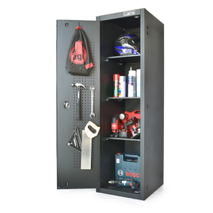 Armoire de rangement d'outils en acier inoxydable à 3 niveaux de haute qualité de 48cm, option OEM personnalisable pour atelier de garage de mécanicien industriel - Product Image 6