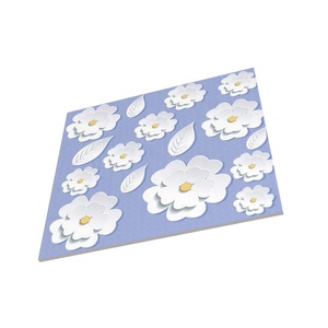 Azulejos de suelo marroquí de colores personalizados, 300x300mm, 400x400mm, nuevo modelo de flor, cerámica, madera pulida para uso en interiores, fábrica - Product Image 1