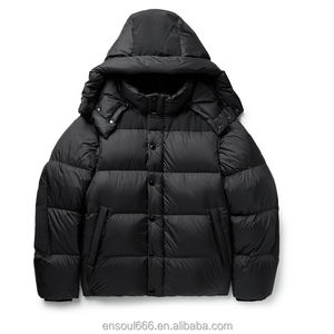 OEM ODM custom <b>mens</b> puffer <b>thermal</b> insulated jacket padded puffer jacket lightweight stylish winter <b>wear</b> - Product Image 3