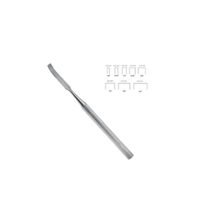 Cinceles de hueso de acero inoxidable alemán de alta calidad HOKE Osteotome Gouges rectos Stille instrumentos quirúrgicos ortopédicos CE e ISO - Product Image 6