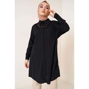 เสื้อสีดำมีกระเป๋าหน้าอกเดียว - Product Image 1