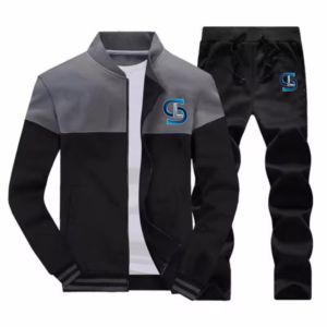 Chándales de poliéster para hombre, chaqueta y pantalones de nailon con cremallera de retazos, conjuntos de gimnasio para correr, chándal personalizado, chándal de nailon Unisex Oem - Product Image 4