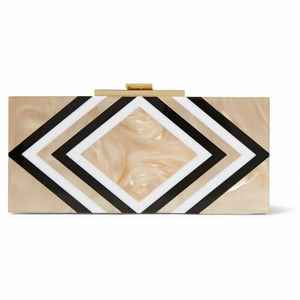 Recién agregado en el carrito Bolso de mano de resina para mujer Diseño de lujo Bolsos de embrague Fabricante de embragues de mujer de India por SCI - Product Image 3