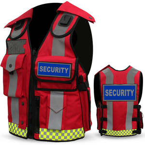 เสื้อกั๊กนิรภัยสะท้อนแสงสำหรับผู้ชายชุดตาข่ายระบายอากาศได้น้ำหนักเบาชุดโครงสร้างกลางแจ้งโลโก้ออกแบบได้ตามต้องการ - Product Image 1