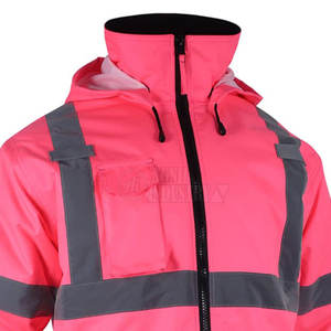 Breathable <b>Lightweight</b> Comfortable Hooded Men Winter Safety <b>Jacket</b> with Front Logo <b>Casual</b> Wear Top Selling Reasonable Price - Product Image 4