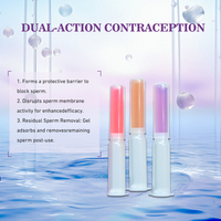 Gel Contraceptif Vaginal Liquide, Préservatif Invisible pour Femme, Gel Resserrant, Liquide d'Orgasme Contraceptif
