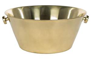 Cubo de hielo de latón con acabado mate para interiores modernos que ofrecen elegancia sutil y funcionalidad práctica juntos - Product Image 3