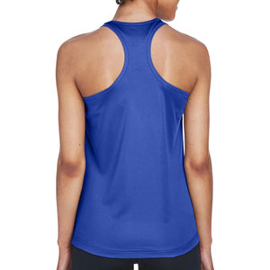 Meilleur débardeur personnalisé en coton pour femme bleu royal, fitness, sport, entraînement, gym, yoga - Product Image 2