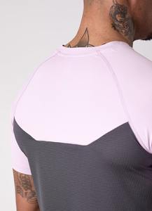 Ropa de entrenamiento de verano para hombre, venta al por mayor, camiseta de manga corta para hombre, ropa de entrenamiento, nuevo estilo, Camiseta cómoda para hombre - Product Image 4