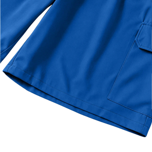 Men's <b>Lightweight</b> Knitted 100% Cotton <b>Cargo</b> Bermuda <b>Shorts</b> Breathable Quick Dry Elastic Drawstring Waist Multiple Pockets Casual - Product Image 4
