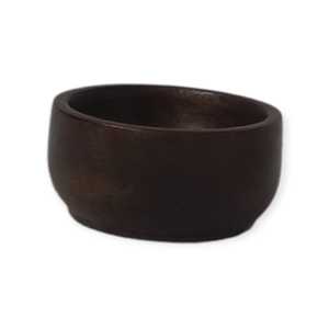 Salad Fruit Bowl Luxury <b>Walnut</b> Brown Hand-carve Mango Wood Dinnerware Set for Farmhouse Festival Party Kitchen <b>Table</b> Centerpiece - Product Image 3