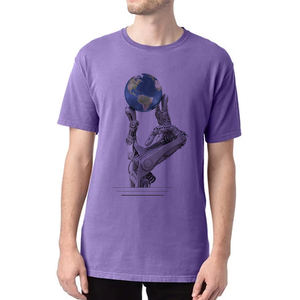 เสื้อยืดลำลองไซส์ใหญ่พิเศษสำหรับผู้ชายใส่สบายระบายอากาศได้ดีดีไซน์พิเศษขนาดพลัสไซส์ผู้ผลิต OEM - Product Image 1