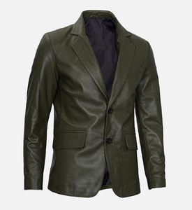 Veste en cuir à capuche personnalisée de haute qualité pour hommes Meilleur prix Veste en cuir de mode fabriquée au Pakistan - Product Image 6