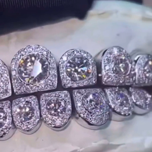 ฮิปฮอปเงิน925ที่กำหนดเองได้สำหรับฟันเย็นจิวเวอรี่ - Product Image 5