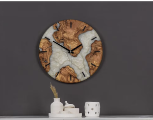 Relojes de Pared de Resina Epoxi Hechos a Mano, Modelo Náutico Amor, Decoración para el Hogar y la Oficina Más Vendida - Product Image 6