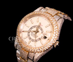 High Quality Moissanite Iced Out Diamond <b>Watch</b> Gold for Luxury Wristwatch Jewelry for Men Available for Affordable Price - Product Image 3