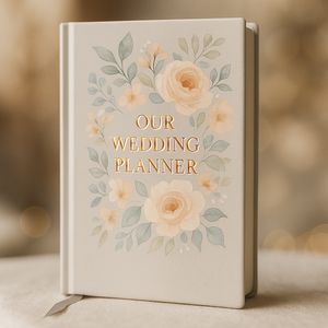 LABON Floral Wedding Planner libro personalizzato con copertina rigida diario morbido Design pastello copertina stampata Organizer per il regalo <span class=keywords><strong>di</strong></span> fidanzamento della sposa - Product Image 5