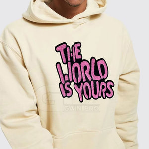 Sweat-shirts à capuche oversize tendance pour hommes, manches longues, coton doux, décontracté, coupe ample, streetwear - Product Image 5