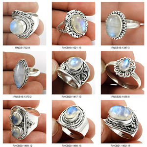 Look élégant 925 argent Sterling naturel Shiva Eye pierre précieuse forme ronde populaire bague de luxe Boho bijoux prix d'usine direct - Product Image 5