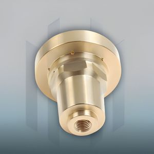 Insert fileté en laiton de précision personnalisé, haute durabilité, résistant à la corrosion, écrou métallique pour plastique, bois, métal - Product Image 1